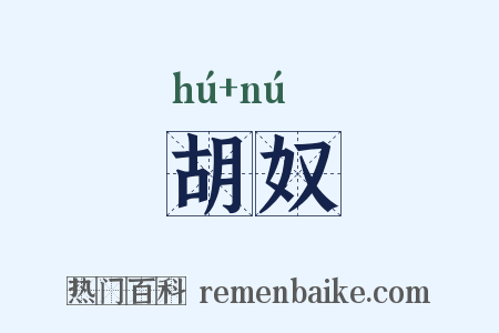 胡奴是什么意思的图片